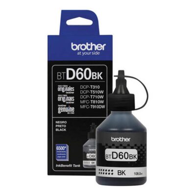 Original Brother Ink Bottle Black BTD60BK
