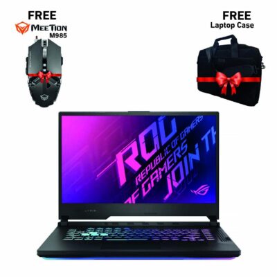 Laptop ASUS ROG Strix G15  Ryzen™ 7 4800H RTX™ 3050Ti 4GB DDR6 144Hz with FREE Cary Case and Meetion Mouse