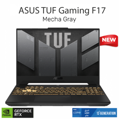 Laptop ASUS TUF Gaming F17 | Intel® Core™ i7-13620H, NVIDIA® GeForce RTX™ 4060 8GB, 16GB DDR5, 17.3-inch FHD Value IPS-level 144Hz – Mecha Gray