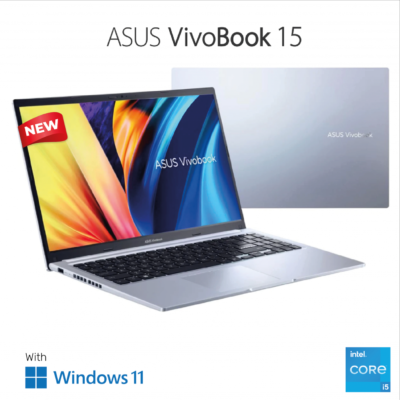 Laptop Asus Vivobook 15  X1502ZA | Intel Core i5-12500H 8GB DDR4 512GB SSD 15.6″ FHD with Windows 11 Home | Icelight Silver
