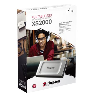 Kingston XS2000 SSD External Pocket-sized 4TB