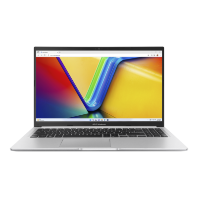 ASUS Laptop VivoBook Core i3-1215U 4GB DDR4  /  256GB SSD M.2 12th Generation Icelight Silver