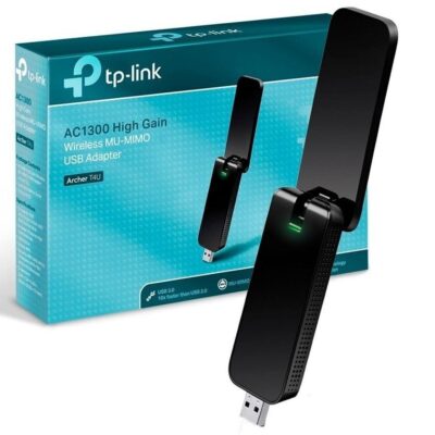 TP-Link ARCHER T4U AC1300 Wireless USB Adapter  | Dual Band MU-MIMO Wireless Network Dongle with Foldable High Gain Antenna