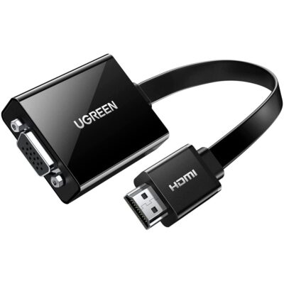 🔍 UGREEN HDMI TO VGA CONVERTER WITH AUDIO